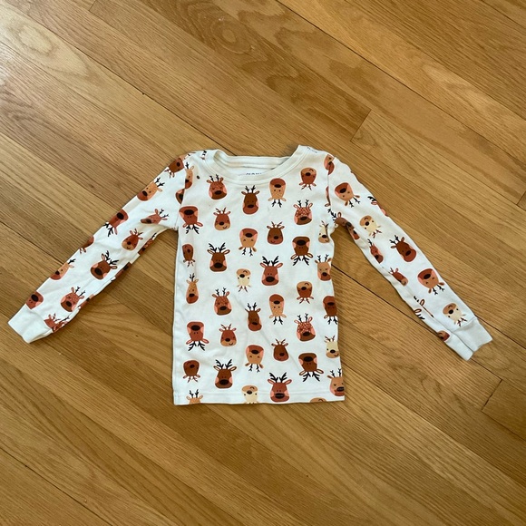 [3 for $15] OLD NAVY Holiday Reindeer Pajama Set (6T) - Picture 2 of 7